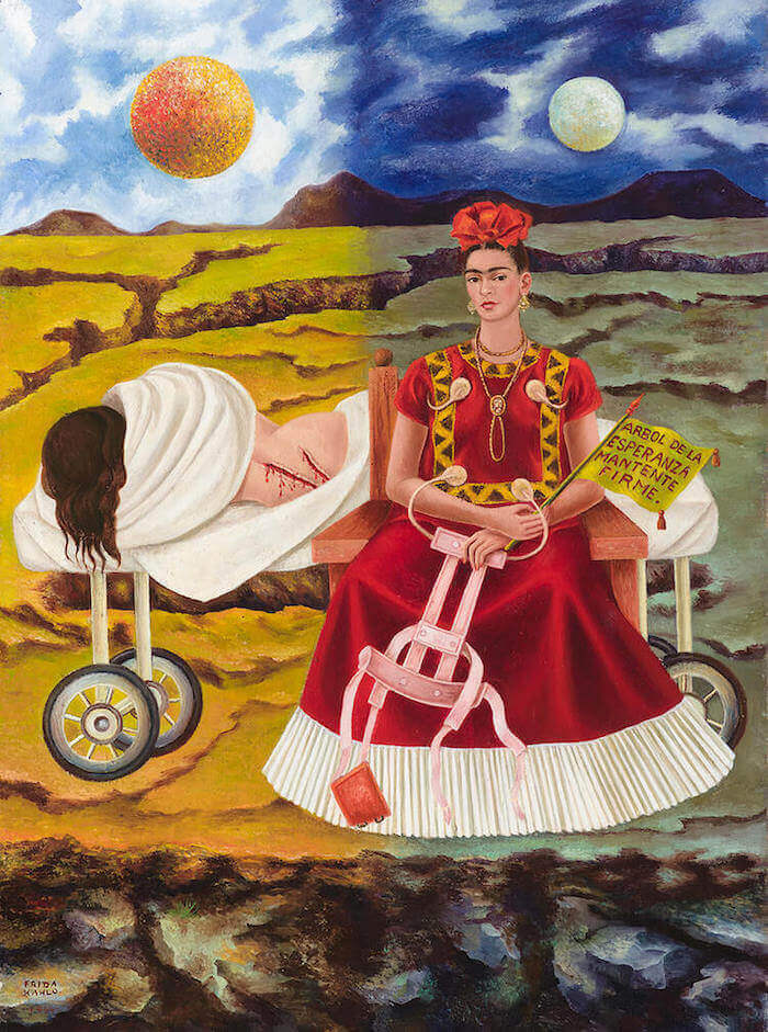 Tree of Hope, Remain Strong, 1946 by Frida Kahlo