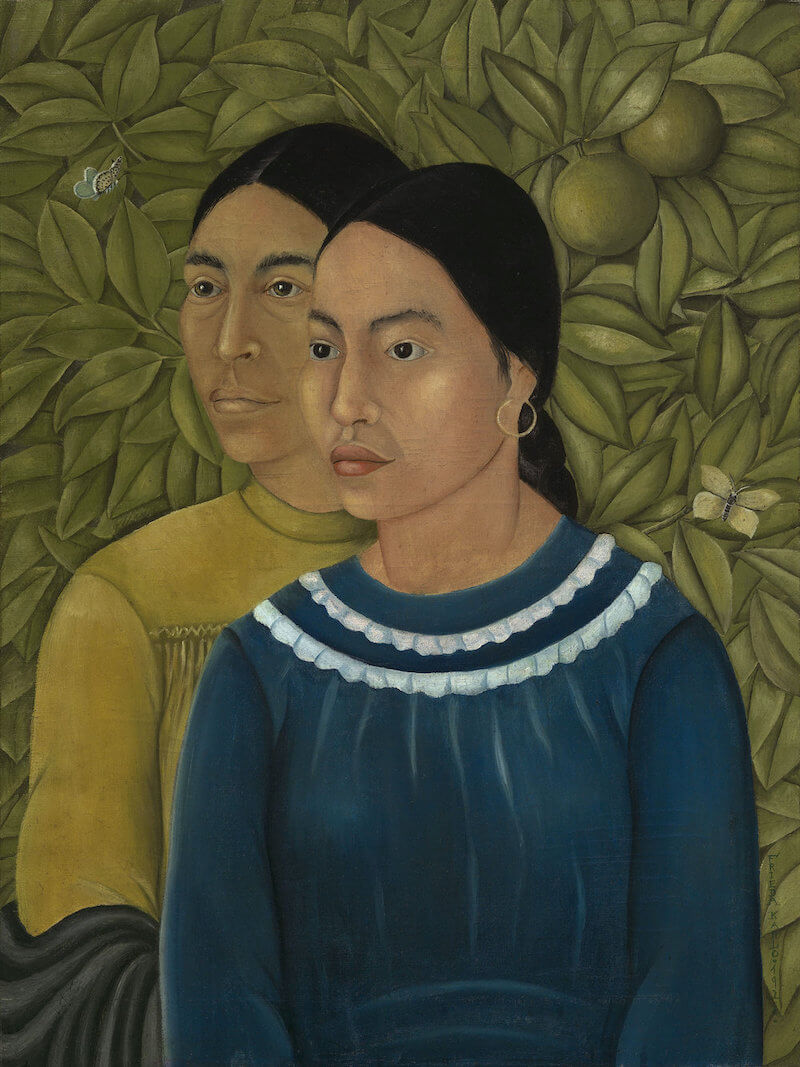 Mujeres (Salvadora y Herminia), 1929 by Frida Kahlo