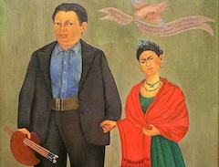 Frida and Diego Divera by Frida Kahlo