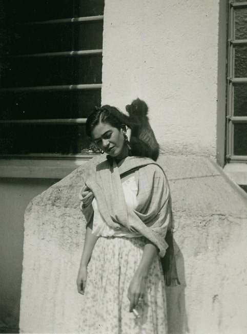 Photo of Frida Kahlo and Fulang Chang