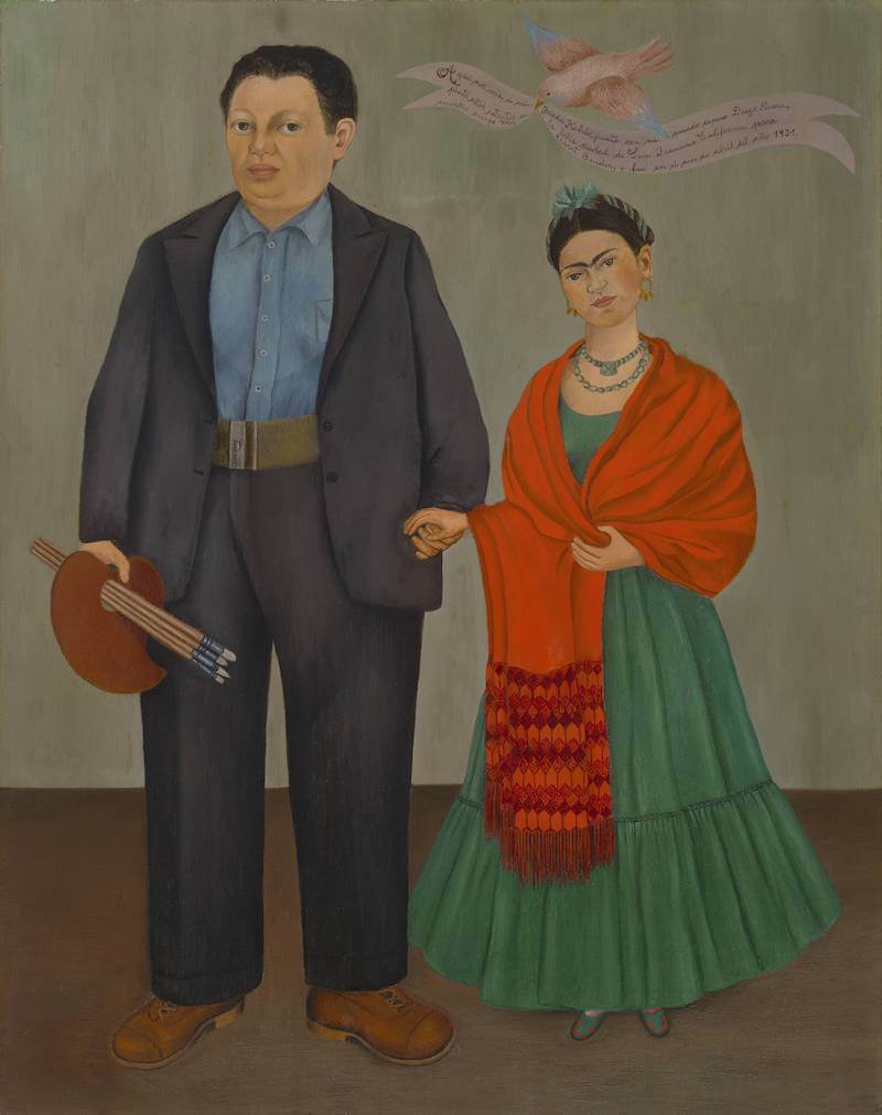 Frida and Diego Rivera, 1931 by Frida Kahlo