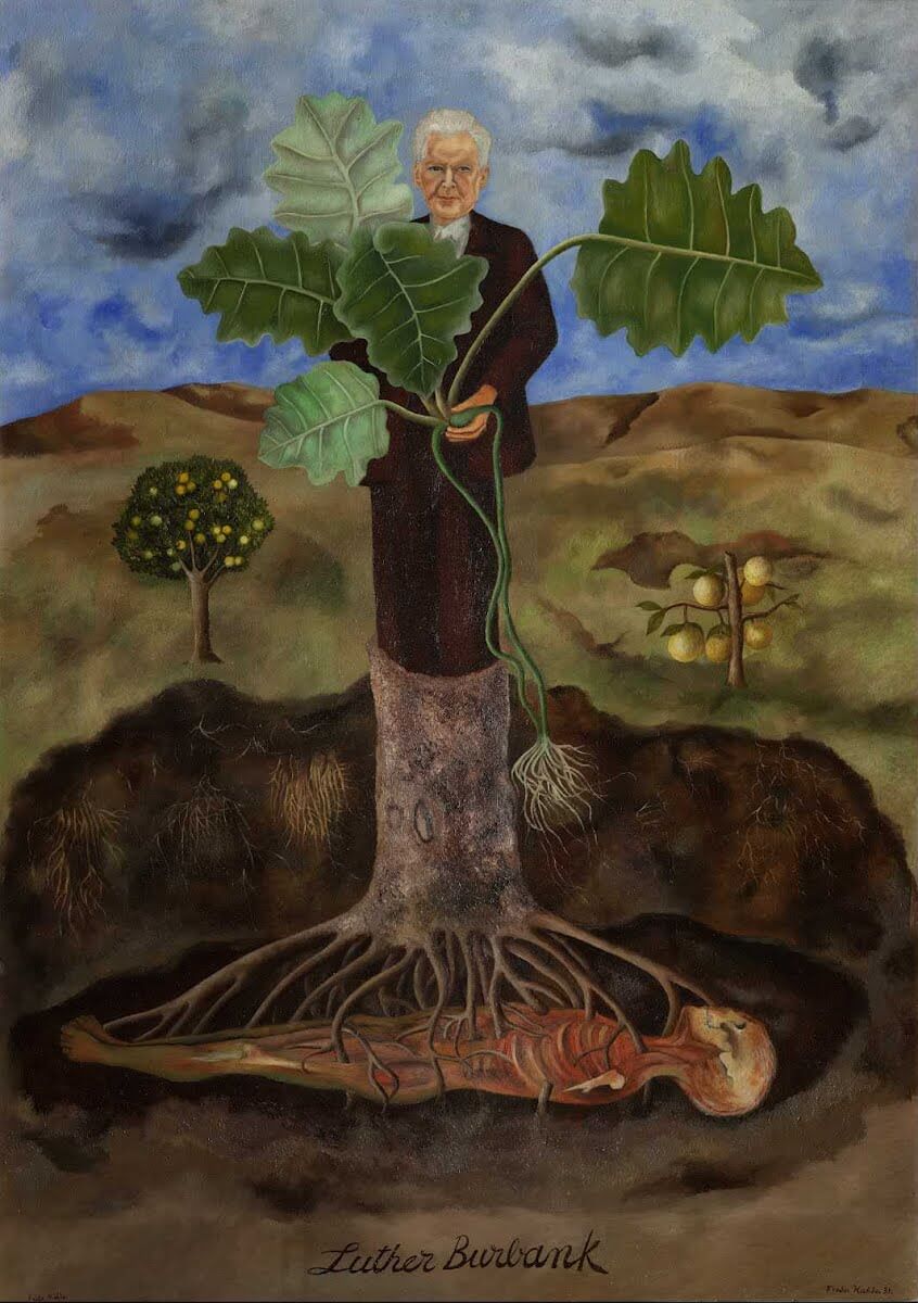 Portrait of Luther Burbank, 1931 - by Frida Kahlo