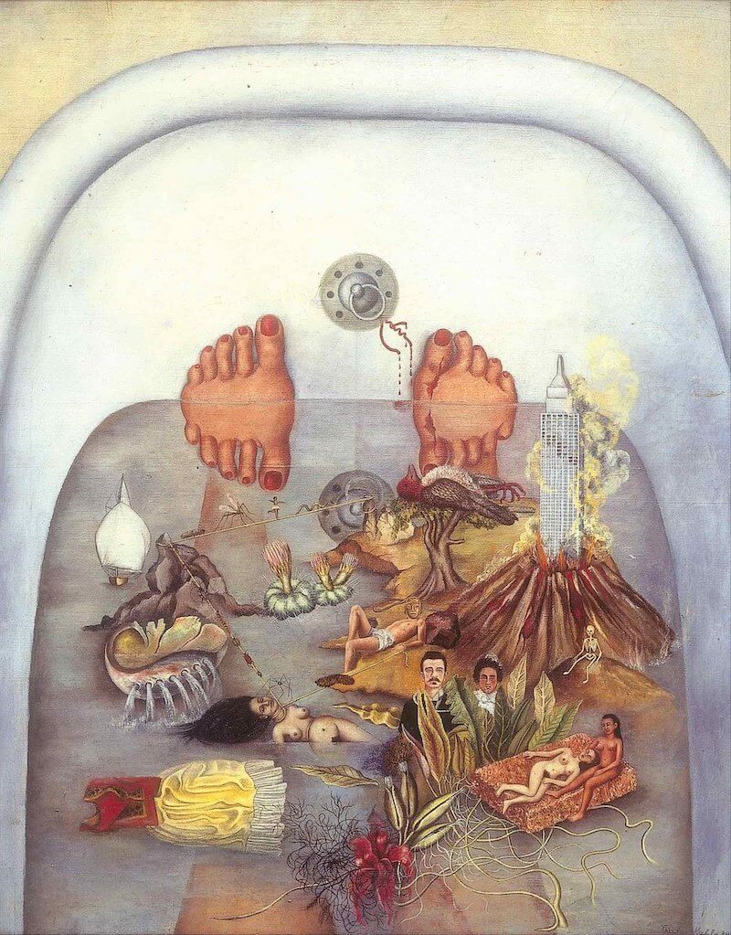 What the Water Gave Me, 1938 by Frida Kahlo
