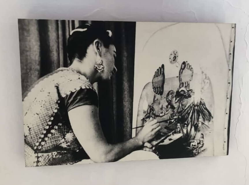 Photo of Frida Painting 'What the Water Gave Me'