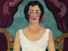 Portrait of a Woman in White by Frida Kahlo