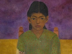 Portrait of Virginia Little Girl by Frida Kahlo